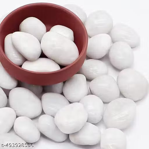 Polished White Pebbles