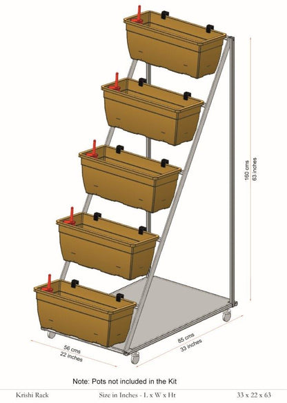 Krishi Home Gardening Kit