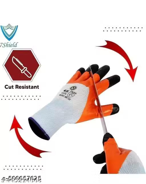 Heavy Duty Reusable Hand Gloves-Pack of 5